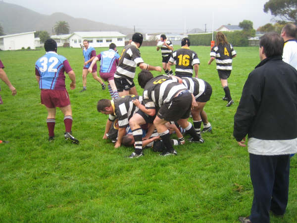 Mach de rugby contre Avalon