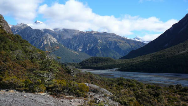 La vallée Waikamariri