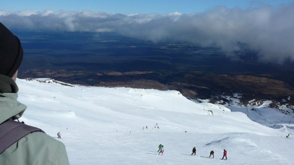 Weekend de ski au Mont Ruapehu.