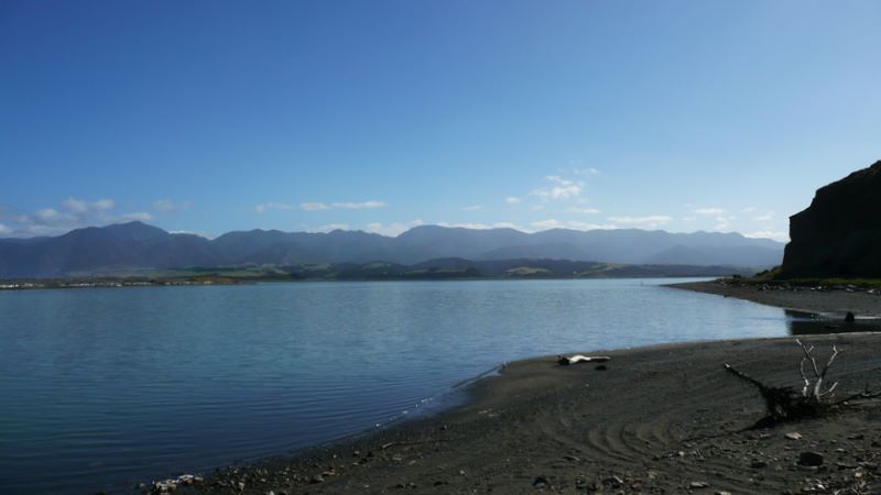 Lake Ferry, au sud du Wairarapa.