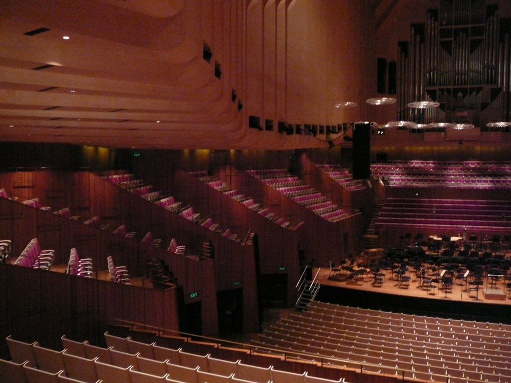 La salle principale des concerts.