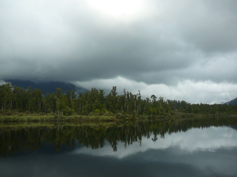 Le lac Paringa.