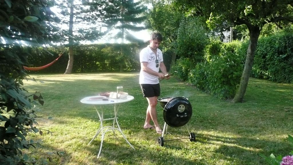 Barbecue man.
