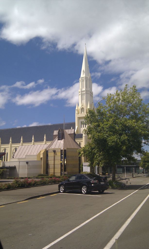 A Palmerston North, une bien belle église!