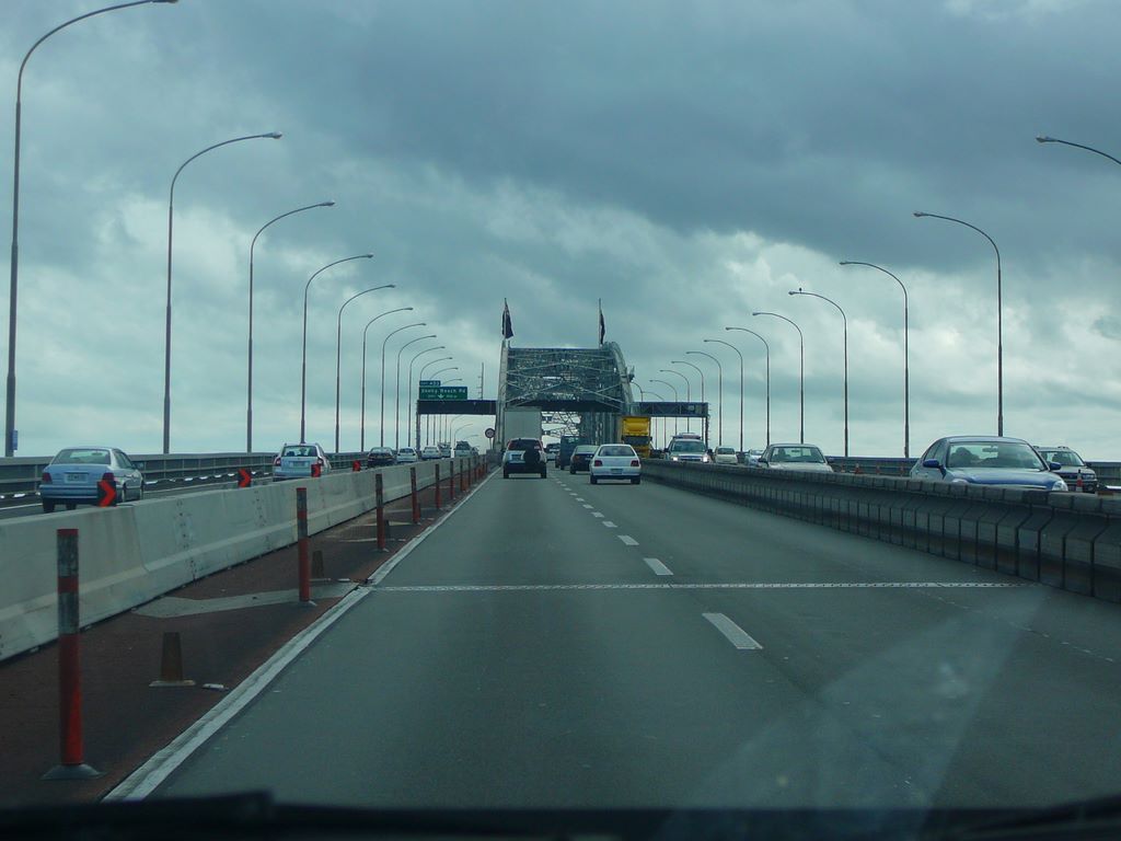 Le pont d'Auckland.
