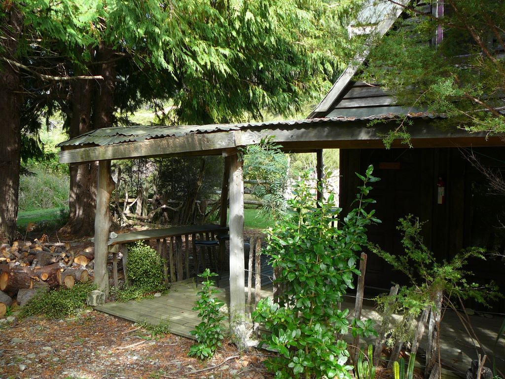 Une cabane près du gîte où nous avions dormi avec Nico en Novembre 2007.