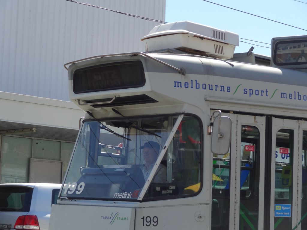 Le tram de Melbourne