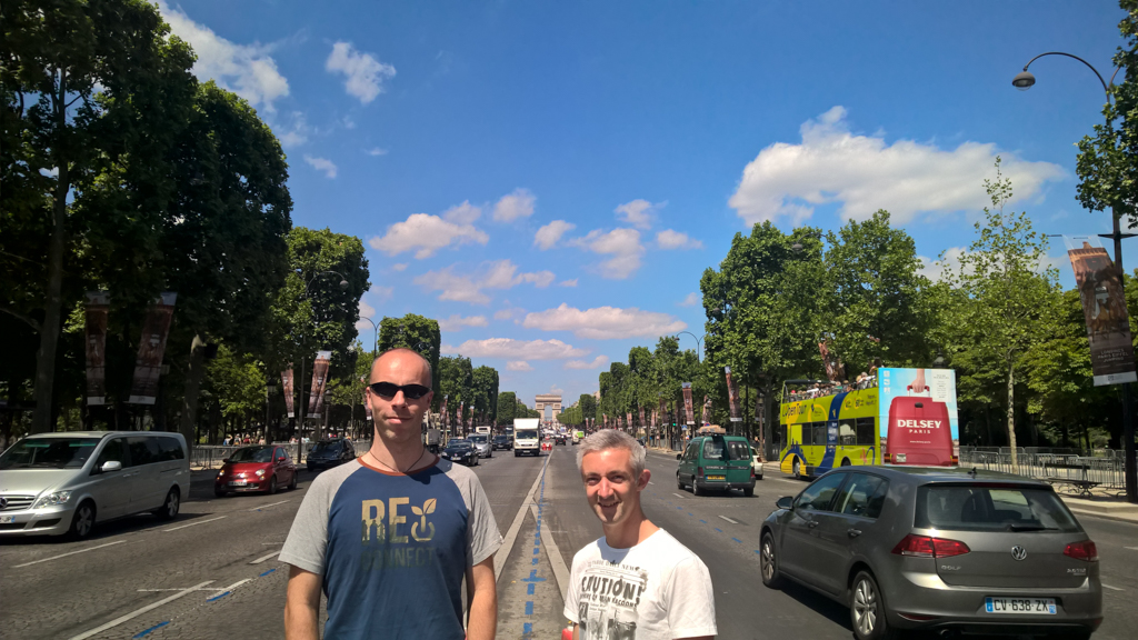 A Paris, avec Seb de Noirmoutier
