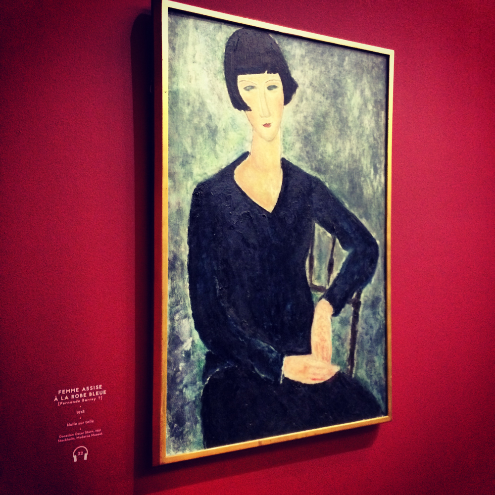 L'expo Modigliani.