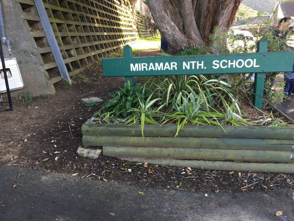 En Nouvelle Zélande, les enfants entrent à l'école à 5 ans. Cette échéance étant maintenant sur l'horizon pour Adan, nous sommes allés visiter celle qui, selon toute vraisemblance, sera son école primaire: Miramar North School.