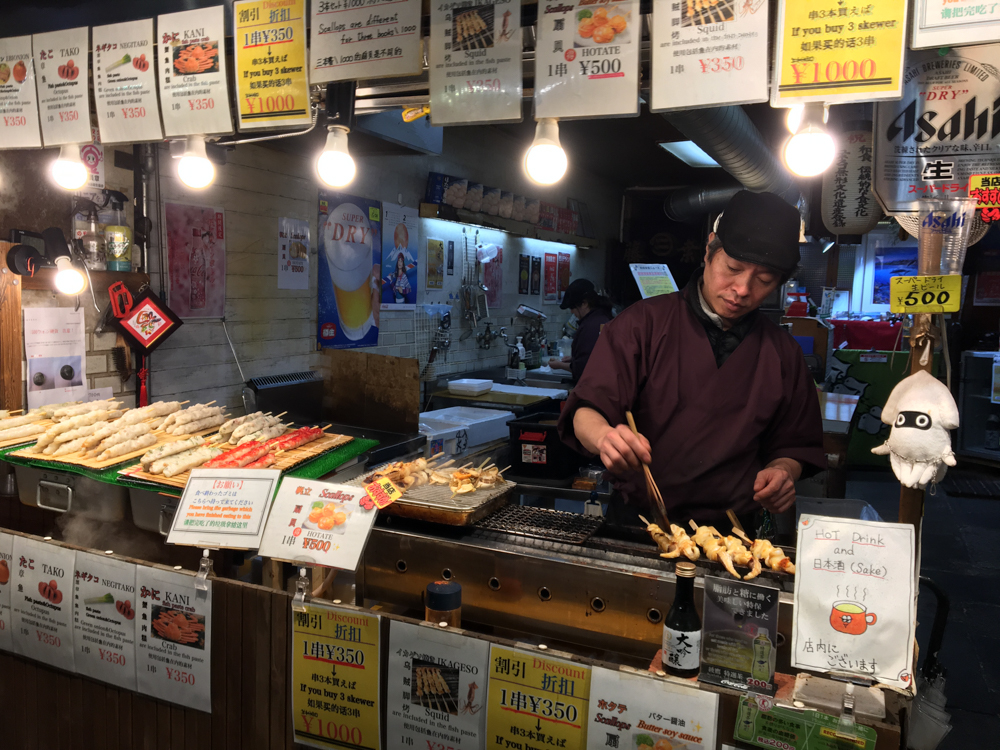 Visite du Nishiki Market.