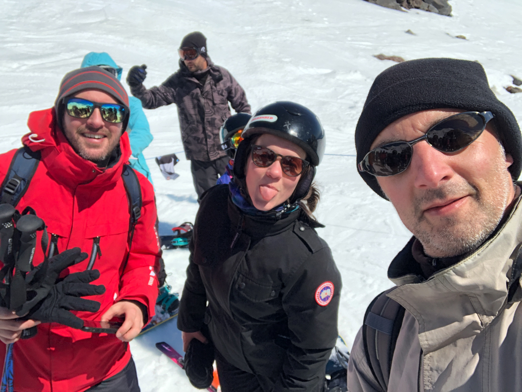 Ski a Turoa, pendant que Nico, Math, Augustin et Leonard découvrent la neige en famille!
