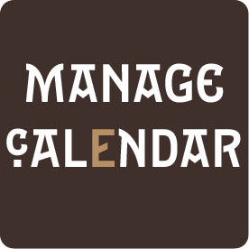 Manage menu calendar